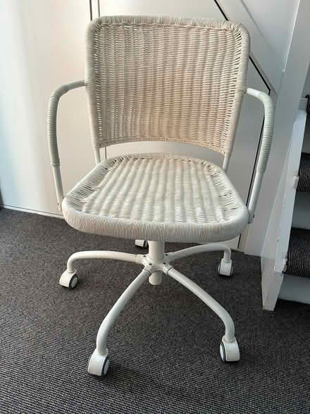 Photo of free Small white office chair (Bristol BS3) #1