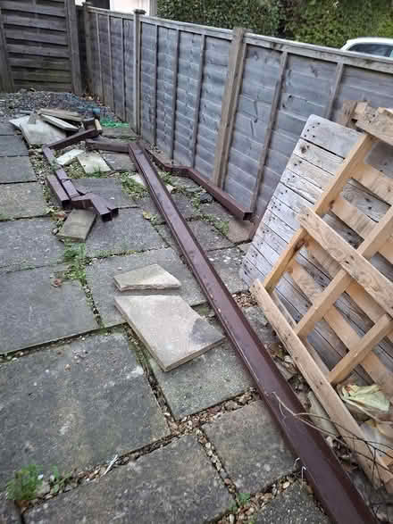 Photo of free Guttering and wooden palletts (Gosport PO12) #2