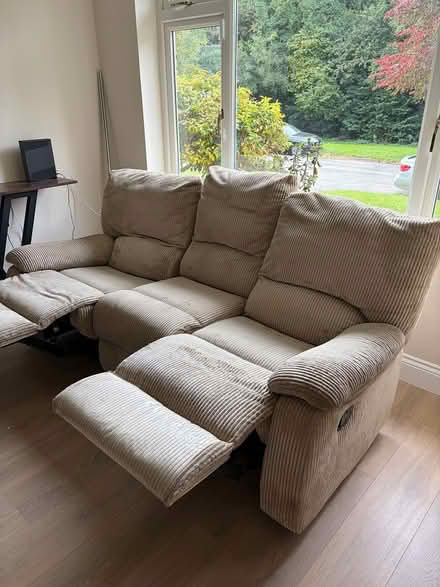 Photo of free 3 seater recliner sofa (Shankill Dublin 18) #3