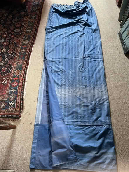 Photo of free Long blue curtain (Presteigne LD8) #2