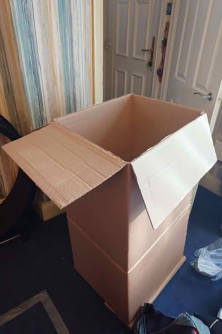Photo of free Two extra large cardboard boxes (Lynemouth NE61) #1