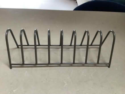 Photo of free Dark grey metal storage rack (Hampsthwaite HG3) #1