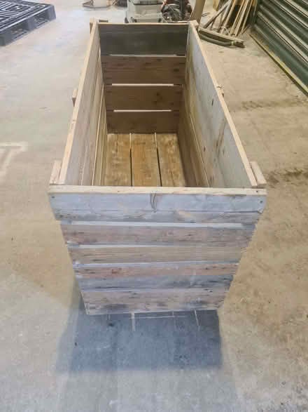Photo of free Wooden crate box (Red Scar PR2) #2