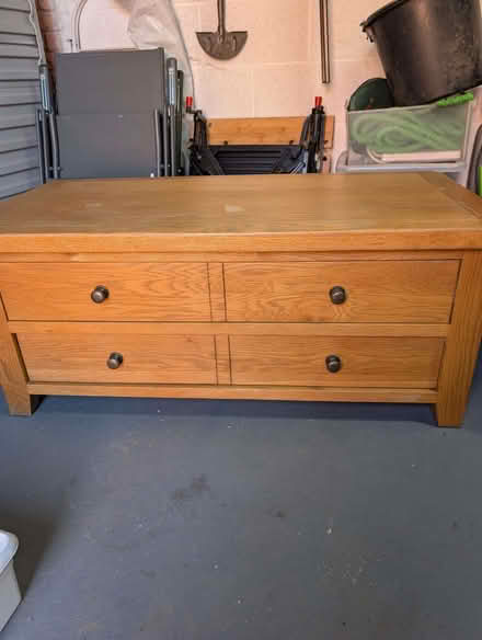 Photo of free Coffee table & 2 bedside units (Gainsborough DN21) #1