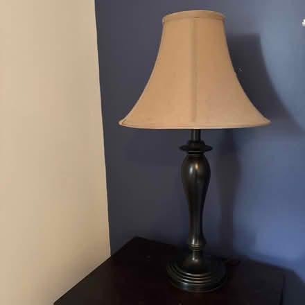 Photo of free 2 Wood Night stands and 2 lamps (Hume Road- Puslinch) #2
