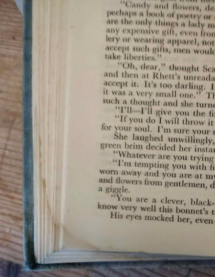 Photo of free Vintage GONE WITH THE WIND - genuine 1940 edition (West Marina TN38) #4