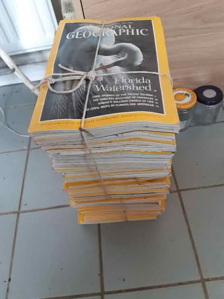 Photo of free National Geographic magazines (Little Totham CM9) #1