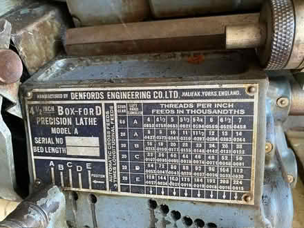 Photo of free Metal screwcutting lathe (SG4 Hitchin) #4