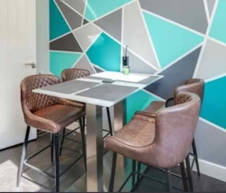 Photo of free Dining Table. Glass high top style (Witham) #1