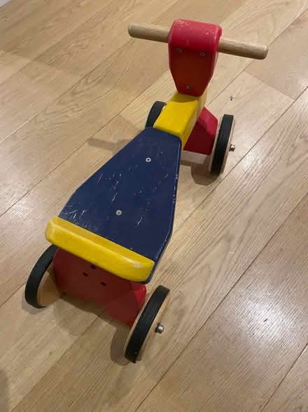 Photo of free Wooden toddler push-along (North Road BA2) #2