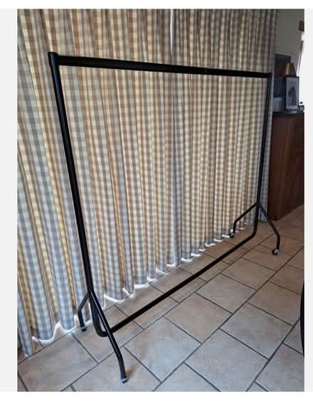 Photo of Heavy Duty wheeled Clothes Rail (Selly Park B5) #1