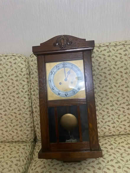 Photo of free Pendulum wind up wall clock (Harrogate HG1) #1