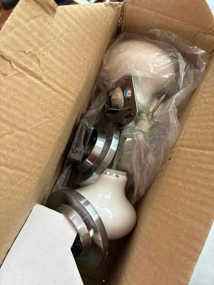 Photo of free Porcelain door handle set (Bellingham, Catford SE6) #1