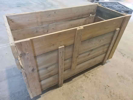 Photo of free Wooden crate box (Red Scar PR2) #3