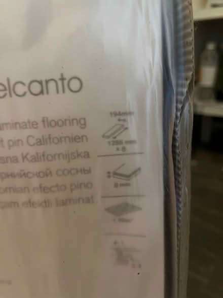 Photo of free Pale laminate flooring (Southville BS3) #2