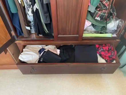 Photo of free Edwardian mahogany wardrobe (Hanwell W13) #4