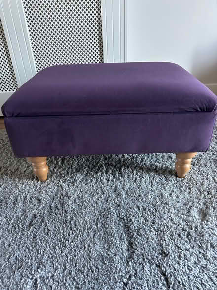 Photo of free Three seater sofa and footstool (Laindon SS15) #4
