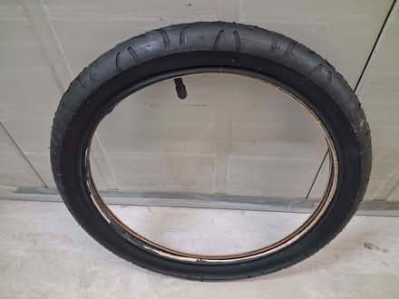 Photo of free New 16inch bike tyre with tube (Woodlands TW7) #1