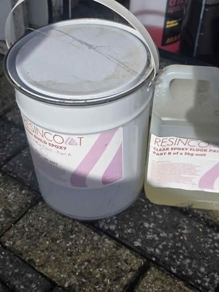 Photo of free Resin and activator (Aldershot GU12) #1