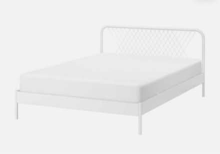 Photo of free Double bed frame Ikea Nesttum (Ch40fq) #3