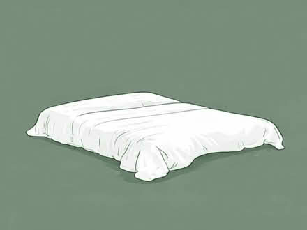 Photo of free Double fitted white sheet (Ifton Heath SY11) #1