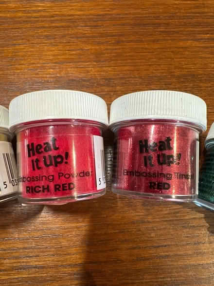 Photo of free Embossing powders (Agar Grove NW1) #3