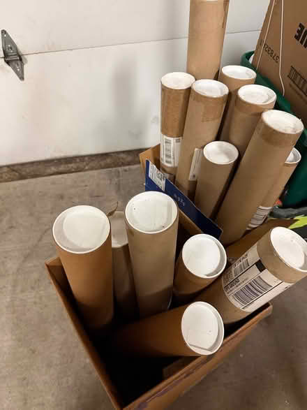 Photo of free Dozen poster tubes (Houston - southwest) #1