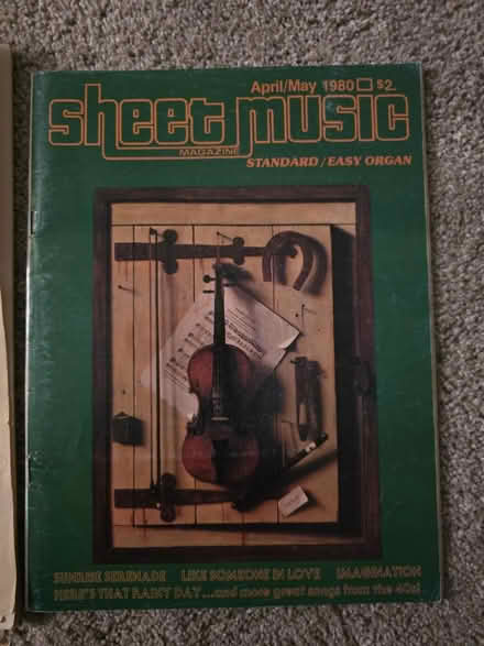Photo of free Easy organ sheet music (Saline) #2