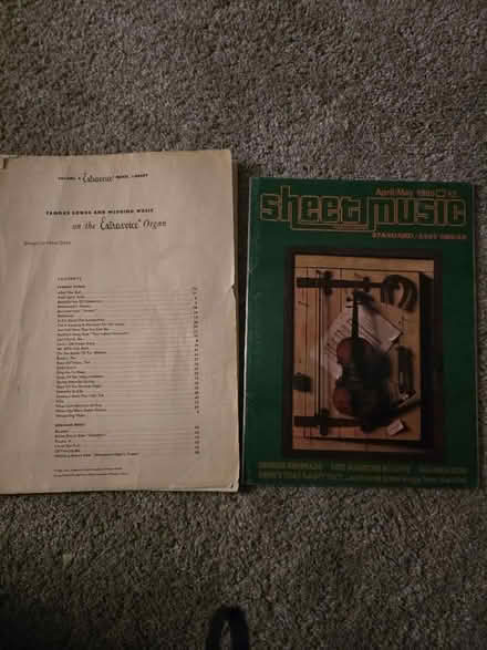 Photo of free Easy organ sheet music (Saline) #1