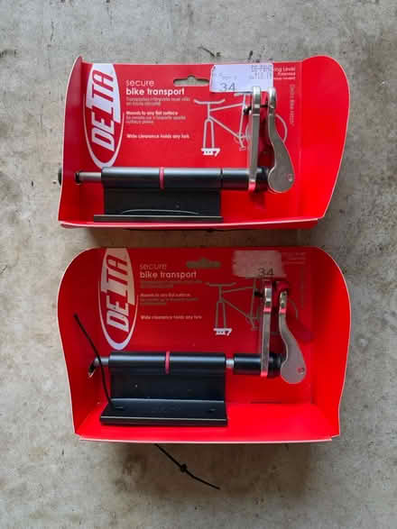Photo of free New Bike Transport fork holders (East Centreville) #1