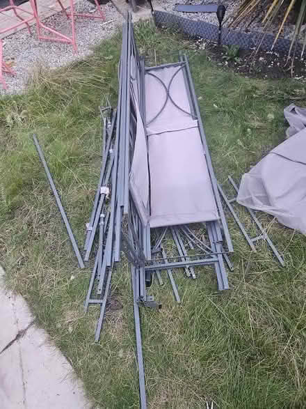 Photo of Gazebo frames, maybe storm damaged? (Shutford OX15) #1