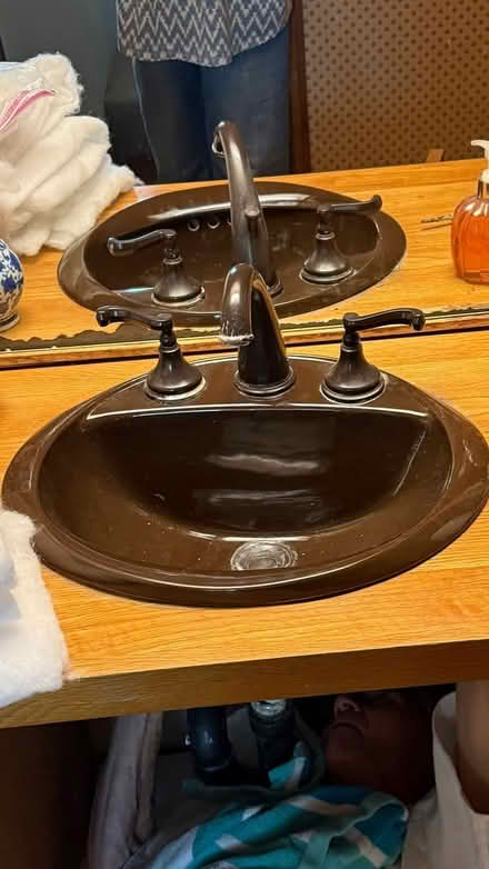 Photo of free Kohler oval brown sink (Pacific Beach) #1