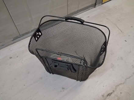 Photo of free Bike basket with handlebar fittings (Woodlands TW7) #1