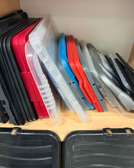 Photo of free Plastic lids for storage boxes (Salford Quays M5) #1