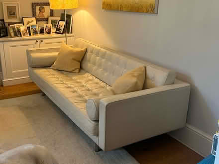 Photo of free SOFA White Leather (TW11) #3