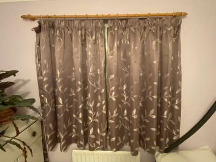 Photo of free Purple/lilac curtains and curtain pole (Seven Dials BN1) #1