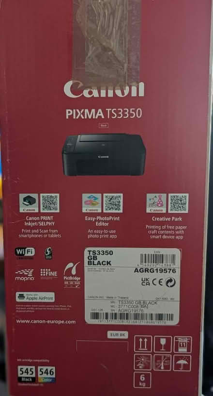 Photo of free Canon TS3500 PIXMA Printer (Madron, Penzance TR20) #2