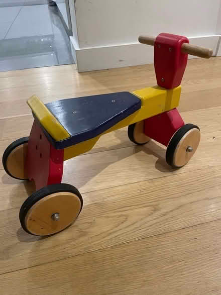 Photo of free Wooden toddler push-along (North Road BA2) #1