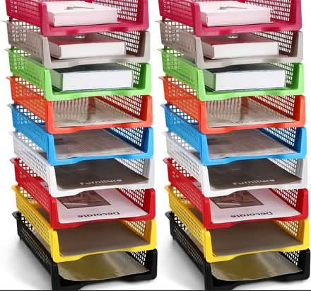 Photo of Stackable paper trays (Midtown) #1
