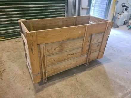 Photo of free Wooden crate box (Red Scar PR2) #1