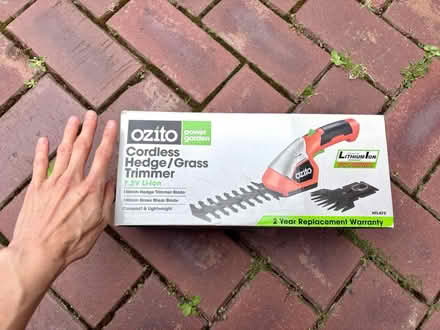 Photo of free Ozito Cordless Hedge Trimmer 🪴 (Mount Waverley) #2