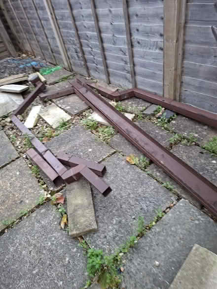 Photo of free Guttering and wooden palletts (Gosport PO12) #1