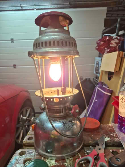 Photo of Old Kerosene lamps, Tilley, Anchor, Vapalux, Bialladin etc. (Hartford CW8) #3