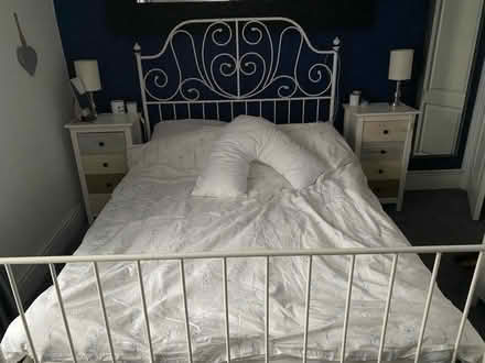 Photo of free IKEA double bed frame vgc (Sk14eg SK1) #2