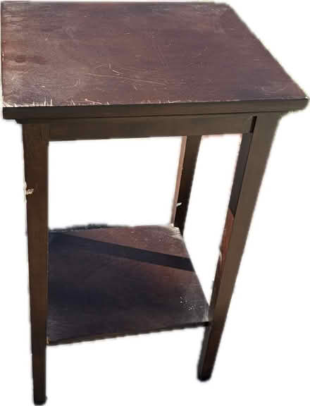 Photo of free Small Wood Table (Redwood City) #1