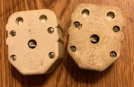 Photo of free 15 Amp South African sockets (Lower Stratton SN3) #1