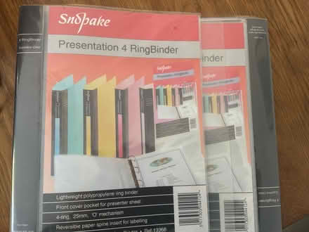 Photo of free Five unused binders (Westdene BN1) #1