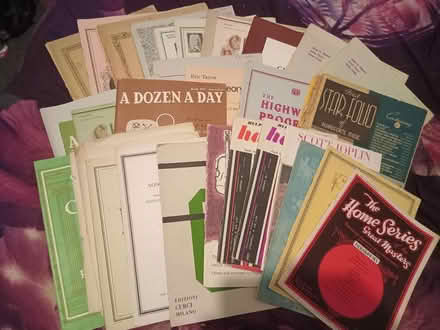 Photo of free Old Piano Books (Woodlands DN6) #1