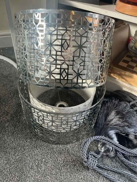 Photo of free Silver light shades (Lightmoor village TF4) #1