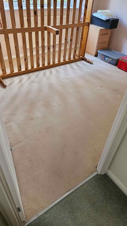 Photo of free Biege bedroom carpet (Steeple Barton OX7) #1